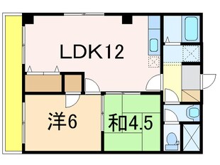 千歳パークマンションの物件間取画像